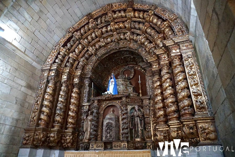 Retablo del monasterio de Santa María de Aguiar qué ver en Figueira de Castelo Rodrigo