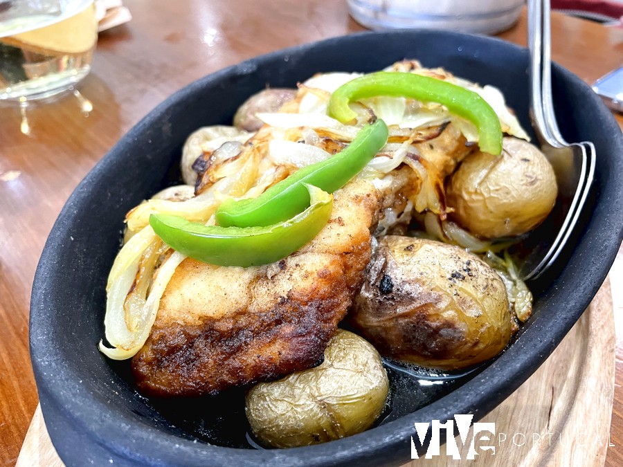 Bacalhau com batata a murro de Casa Agrícola Domingos Ambrósio