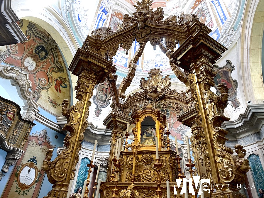 Altar del santuario de Nossa Senhora d'Aires